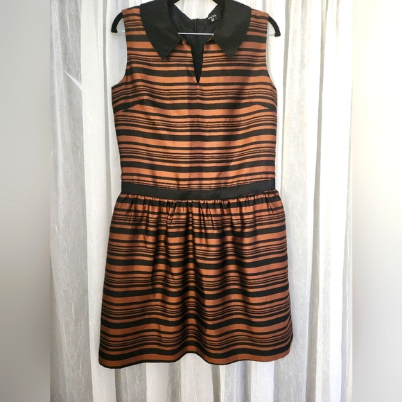 EUC Raoul 75%Silk Sleeveless Dress w. Peter Pan slight v-neck collar… - Picture 9 of 9